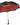 il Marchesato Sparking Red Leopard Umbrella