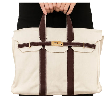 Runway Athletics Canvas Tote Bag