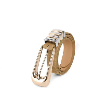 Ettika Metal Core Belt in Shiitake