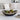 Decorative Bowl - Black Petrified Wood Modern Oval, 18 in.