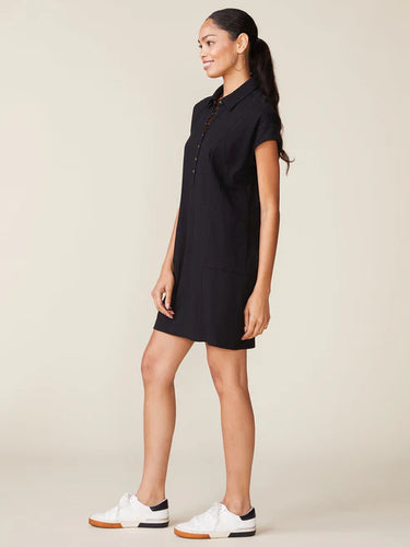 Anthem the Label Slub Snap Dress