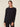 Anthem the Label Front Twist Linen-Like Top
