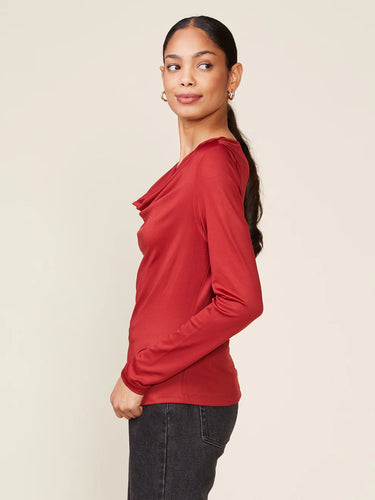 Anthem the Label Long Sleeve Ruma Cowl Top