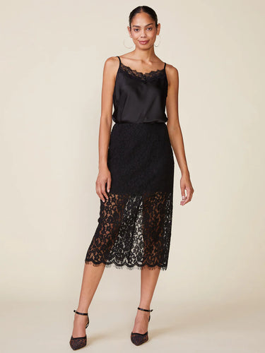 Anthem the Label Lace Midi Skirt