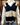 Autumn Cashmere Striped Mesh Gilet