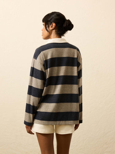 Faherty Legend Sweater Rugby Popover