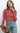GREYLIN Bellamy Exposed Stitch Mock Neck Top