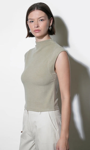 GREYLIN Paloma Funnel Neck Knit Top