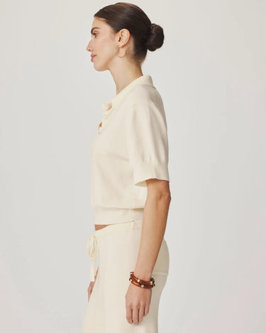 Splendid Christa Polo SS Sweater