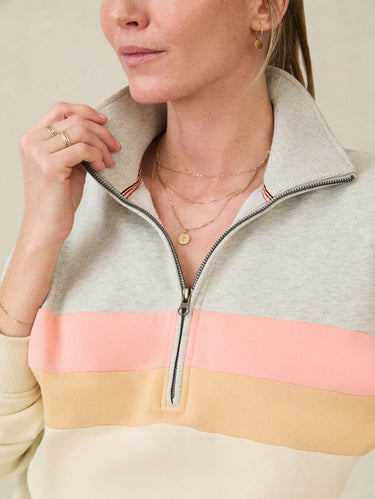 Faherty High Standard Fleece Quarter Zip
