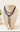 Long Seed Bead Faux Baroque Wrap Necklace Long Seed Bead