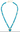 Agatha Beaded Heart Necklace