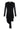 THEO Nomia Sheer Sleeve Draped Front Dress