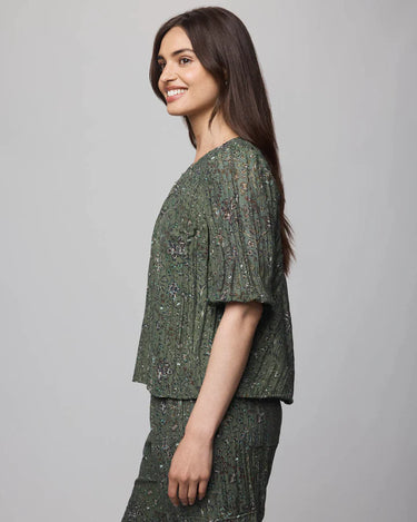 Splendid Versailles Floral Blouse