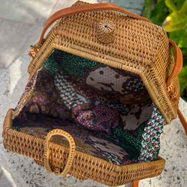 The Winding Road Ata Vine Diamond Crossbody Bag