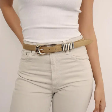 Ettika Metal Core Belt in Shiitake