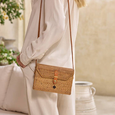 The Winding Road Ata Vine Rectangle Box Crossbody Bag