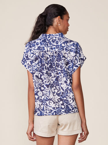 Anthem: Printed Button Down Top