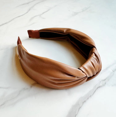 Ellison+Young Leather Better Knotted Headband