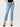 Vervet High Rise Frayed Uneven Raw Hem Kick Flare Jeans, If Only wash