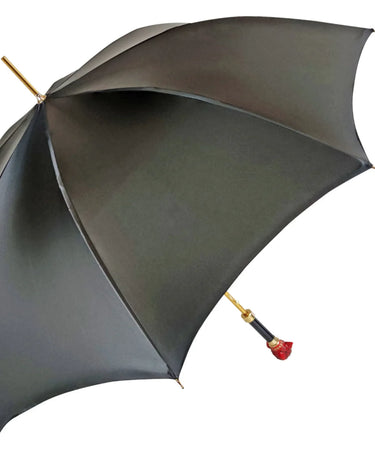 il Marchesato Sparking Red Leopard Umbrella