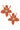 Canvas Style Chloe Resin Flower Statement Earrings