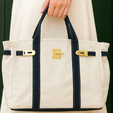 Runway Athletics Canvas Tote Bag