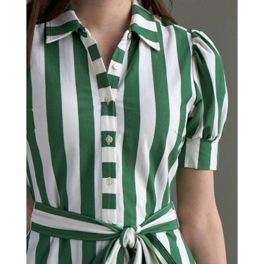Downeast Super Stripe Shirt Dress