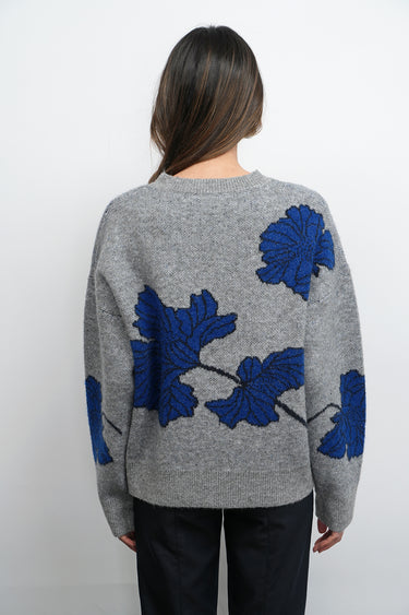 GREYLIN Bennett Intarsia Flower Sweater
