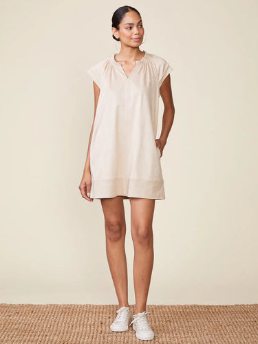Anthem the Label Double Sleeve Suede Dress