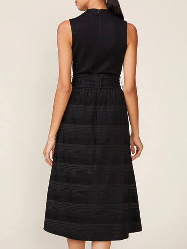 Anthem the Label Sleeveless Twofer Dress with Sash