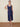 Anthem:  Zip Front Belted Denim Midi Dress