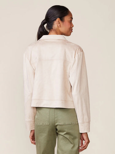 Anthem the Label Suede Patch Pocket Jacket