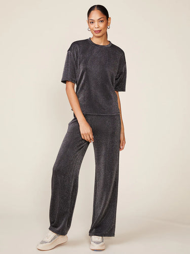 Anthem the Label Glitter Knit Oversized Tee