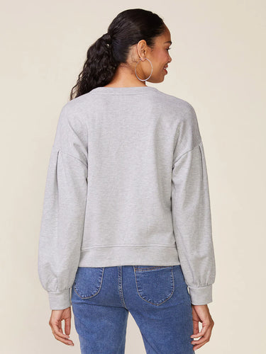 Anthem the Label Oversized Flower Placement Pullover