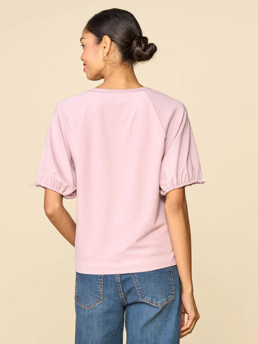 Anthem the Label Duet V-Neck Bungee Sleeve Top