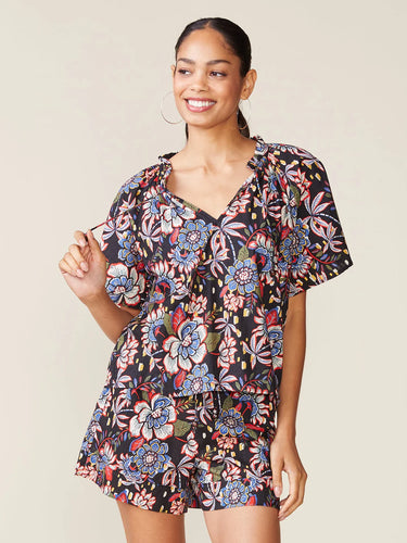 Anthem the Label Textured Tie Top