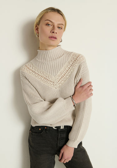 Nation Cassandra Mock Neck Pullover