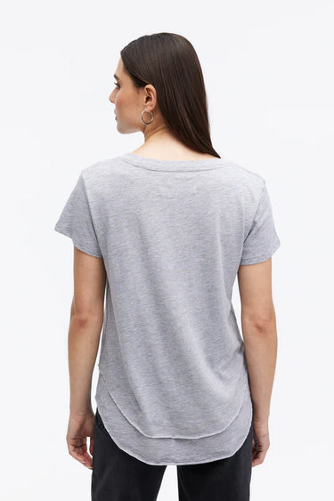 CHRLDR Ava V-Neck Mock Layer T-Shirt