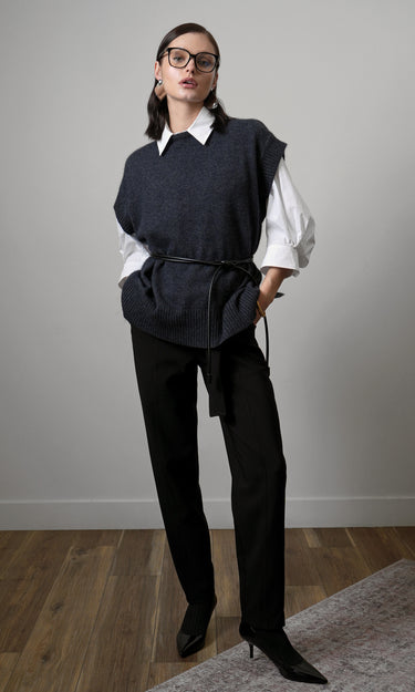 GREYLIN Jamie Oversized Open Back Vest