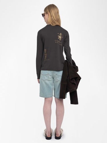 Zadig & Voltaire Tuni Henley Long-Sleeve T-Shirt