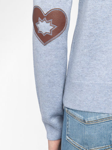 Zadig & Voltaire Cici Patch Heart Sweater