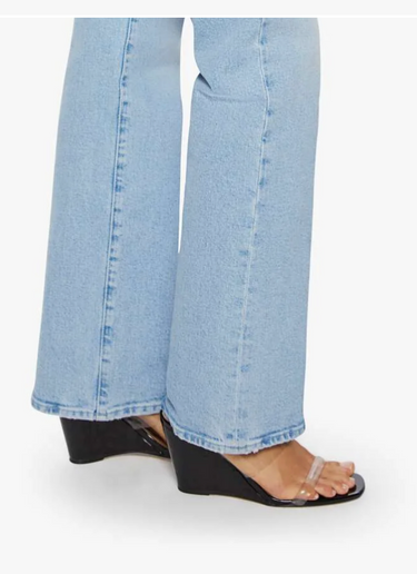 Mother Denim:  The Kick It - Fringe Benefits