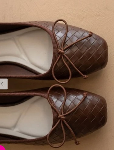 Oasis Society Woven Ballet Flats