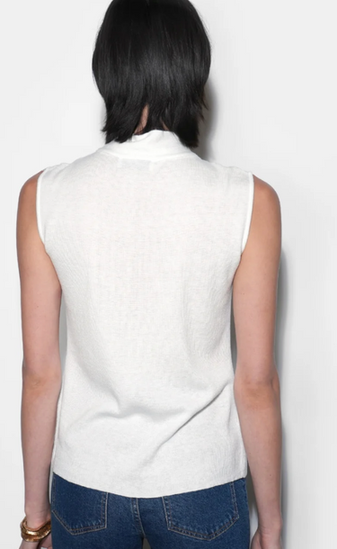 Taylor Draped Neck Sleeveless Knit Top By Greylin