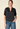 Anthem Spilt Neck Button Front Satin Top
