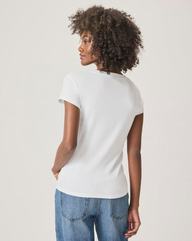 Splendid Faye V Neck Tee