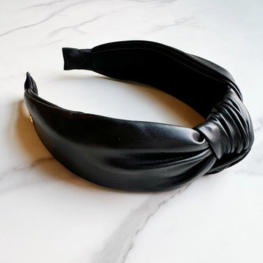 Ellison+Young Leather Better Knotted Headband