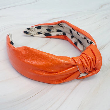 Ellison+Young Patent Leather Hampton Lady Headband