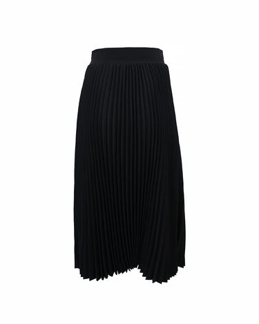 THEO Atlas Pleated High Slit Skirt